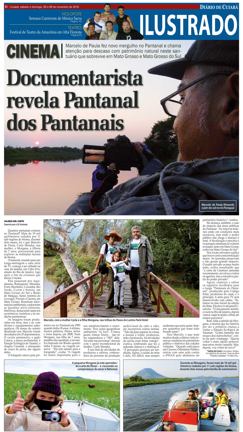 Documentarista revela Pantanal dos Pantanais